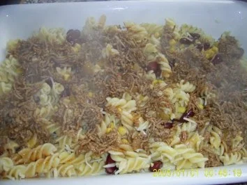 Nudelgratin mit Mais und Kidney-Bohnen Bilder on - Rezept - Bild Nr. 13