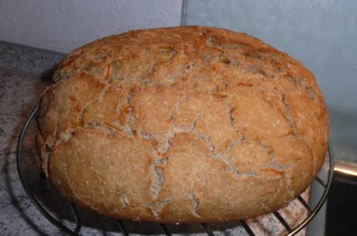 Brot: Mischbrot mit Karotten und Sauerteig - Rezept - Bild Nr. 2