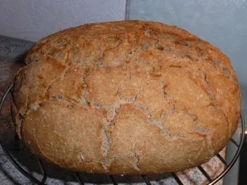 Rezept: Brot: Mischbrot mit Karotten und Sauerteig Bild Nr. 2 Brot: Mischbrot mit Karotten und Sauerteig - Rezept - Bild Nr. 2