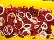 Salat :  -Mein Rote Bete ,,Spaghetti" Salat- - Rezept
