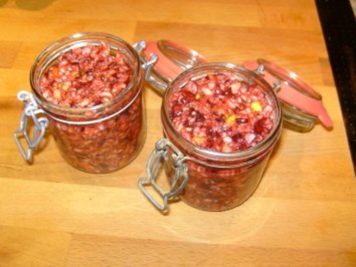 Cranberries gehackt - Rezept