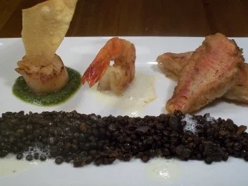 Variation aus dem Meer an süß-sauren Belugalinsen - Rezept - Bild Nr. 7