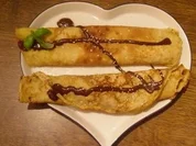 Banane im Crepesmantel - Rezept