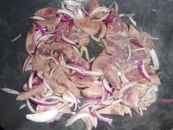 Leber mit Möhrenreis - Rezept - Bild Nr. 6