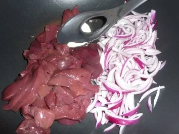 Leber mit Möhrenreis - Rezept - Bild Nr. 7