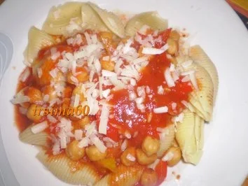 Tomatensoße mit Kichererbsen - Rezept - Bild Nr. 2