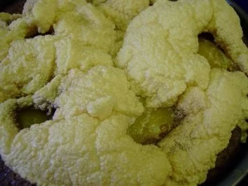 Rezept: Nuss-Pfirisch-Kuchen Bild Nr. 3 Nuss-Pfirisch-Kuchen - Rezept - Bild Nr. 3