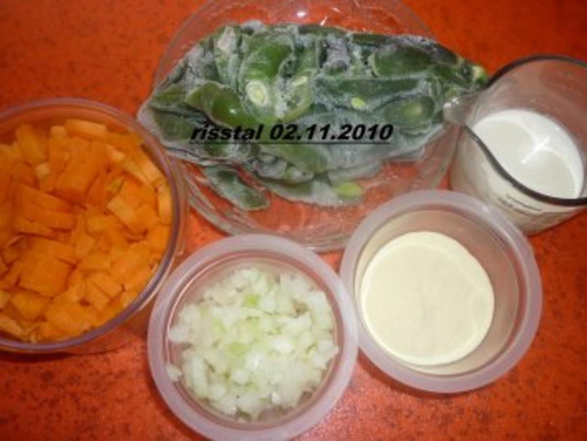 Bohnen-Karottensuppe - Rezept - Bild Nr. 2