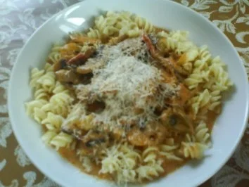 Rezept: Vegetarische Jägerpfanne Bild Nr. 2 Vegetarische Jägerpfanne - Rezept - Bild Nr. 2