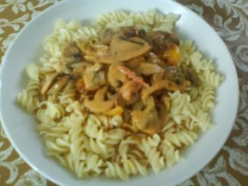 Rezept: Vegetarische Jägerpfanne Bild Nr. 4 Vegetarische Jägerpfanne - Rezept - Bild Nr. 4