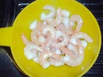 Steinpilze und Garnelen mit Woknudeln - Rezept - Bild Nr. 2