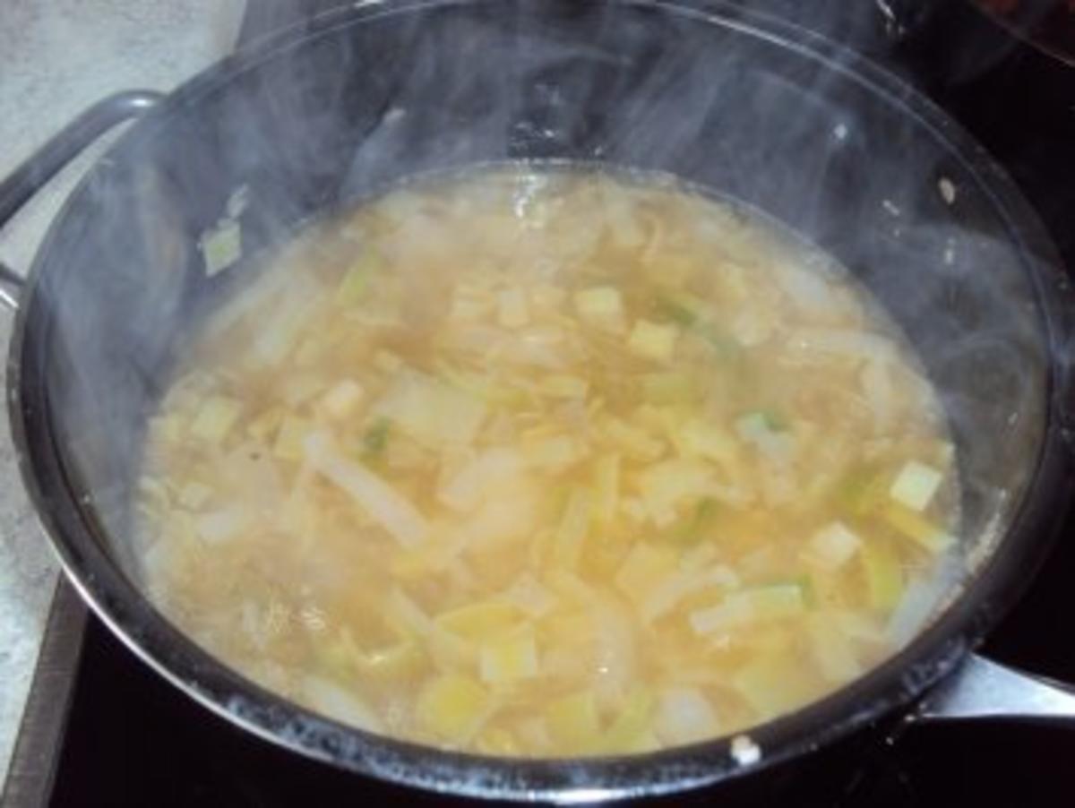 Käse-Lauch Suppe - Rezept - Bild Nr. 5