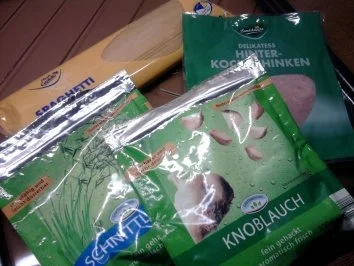 Spaghettisalat "Alio e oglio" - Rezept - Bild Nr. 2