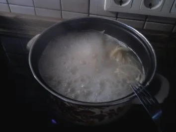 Spaghettisalat "Alio e oglio" - Rezept - Bild Nr. 4