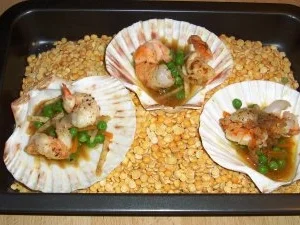 feine Scampigratins - Rezept