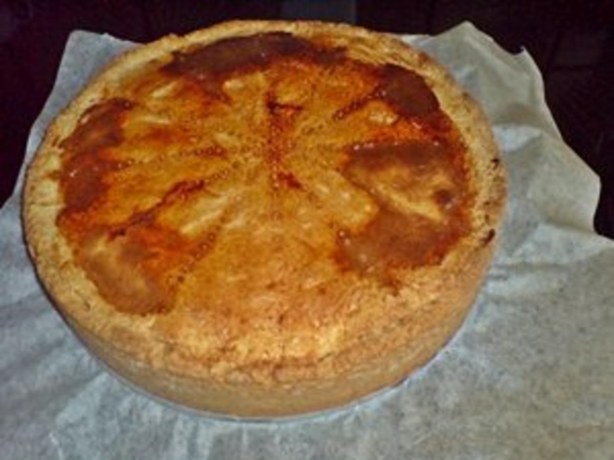 Kuchen - Gedeckte Apfeltorte mit Guß - Rezept - Bild Nr. 9