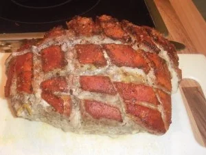 Schweinebraten mit Kruste! - Rezept