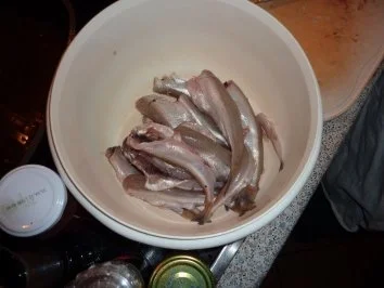 Rezept: Fisch: Stint gebraten und eingelegt Bild Nr. 3 Fisch: Stint gebraten und eingelegt - Rezept - Bild Nr. 3