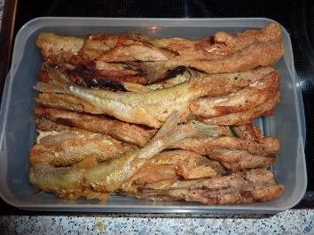 Rezept: Fisch: Stint gebraten und eingelegt Bild Nr. 16 Fisch: Stint gebraten und eingelegt - Rezept - Bild Nr. 16