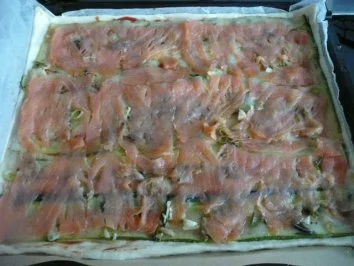 TARTE/PIZZA:GEMÜSE-FISCH & Minipizzen - Rezept - Bild Nr. 5