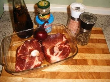 Rezept: Schweinekamm -gefüllt Bild Nr. 2 Schweinekamm -gefüllt - Rezept - Bild Nr. 2