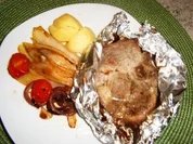 Schweinekamm -gefüllt - Rezept
