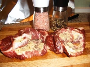 Rezept: Schweinekamm -gefüllt Bild Nr. 8 Schweinekamm -gefüllt - Rezept - Bild Nr. 8