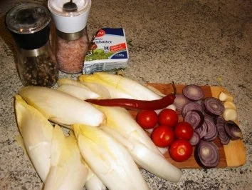 Chicoree-gebraten - Rezept - Bild Nr. 2