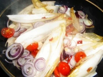 Chicoree-gebraten - Rezept - Bild Nr. 3