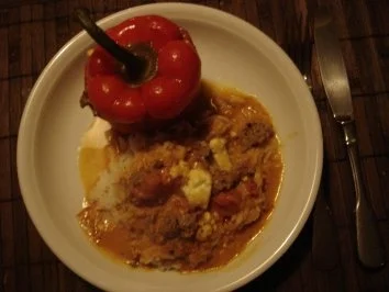 Gefüllte Paprika - Rezept