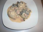 Morchel - Bacon - Sahnesauce - Rezept