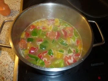 Hackbällchen in Paprika-Tomatensoße - Rezept - Bild Nr. 5
