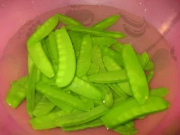 Rezept: Beilage: Zucker/Kaiserschoten Bild Nr. 4 Beilage: Zucker/Kaiserschoten - Rezept - Bild Nr. 4