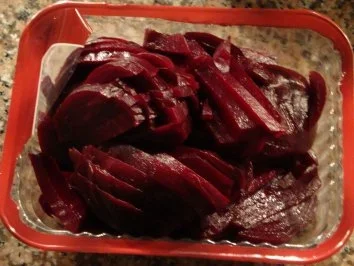 Rezept: Rote Beete Auflauf Bild Nr. 3 Rote Beete Auflauf - Rezept - Bild Nr. 3