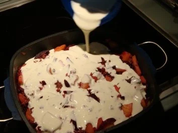 Rezept: Rote Beete Auflauf Bild Nr. 8 Rote Beete Auflauf - Rezept - Bild Nr. 8