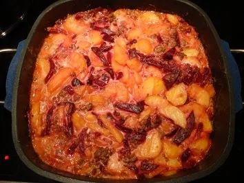 Rezept: Rote Beete Auflauf Bild Nr. 10 Rote Beete Auflauf - Rezept - Bild Nr. 10