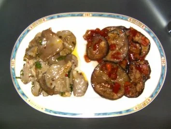 Antipasti - Eingelegte Auberginen - Rezept