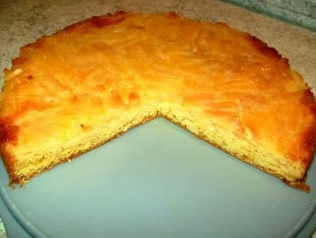umgedrehter Apfelkuchen - Rezept