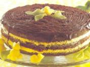 Ostertorte mit Orangencrème - Rezept