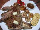 Cognac-BBQ-Sauce (z.B. als Sauce zu meinem T-Bone-Steak) - Rezept