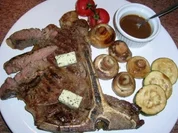 Cognac-BBQ-Sauce (z.B. als Sauce zu meinem T-Bone-Steak) - Rezept