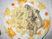 Schweinefilet in Sahnesoße - Rezept