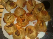 Blätterteig mit Mozzararella-Ajvar Füllung / Keine STERNEN vergeben bitte!!! - Rezept