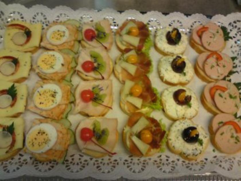 Canapees, Partyhäppchen.... - Rezept mit Bild - kochbar.de