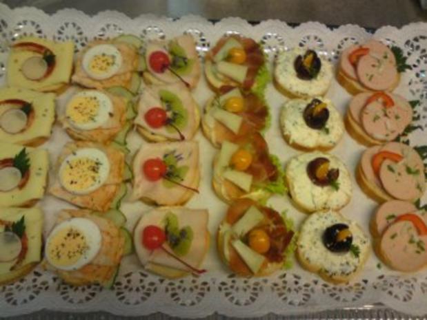 Canapees, Partyhäppchen.... - Rezept mit Bild - kochbar.de