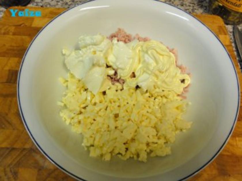 Schinken Käse Aufstrich - schnell &amp; einfach - 255 kcal/100g