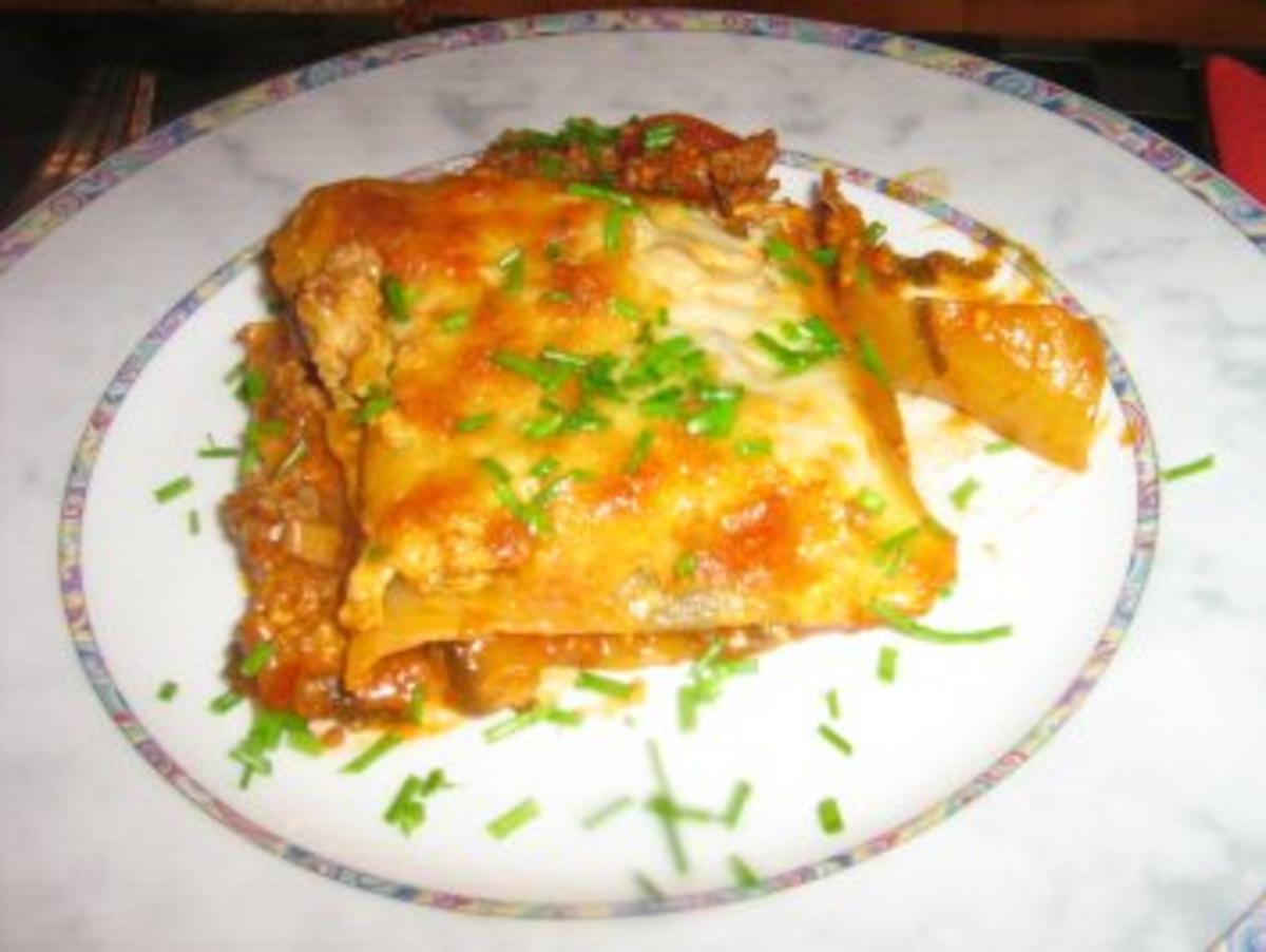 Bolognese Lasagne mit frischen Tomätchen - Rezept - Bild Nr. 10