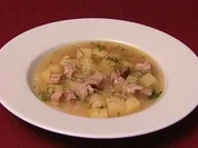 Rezept: Kartoffelsuppe mit Kassler (Manuel Hoffmann) Kartoffelsuppe mit Kassler (Manuel Hoffmann) - Rezept