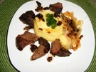Leber mit Apfelzwiebeln - Rezept