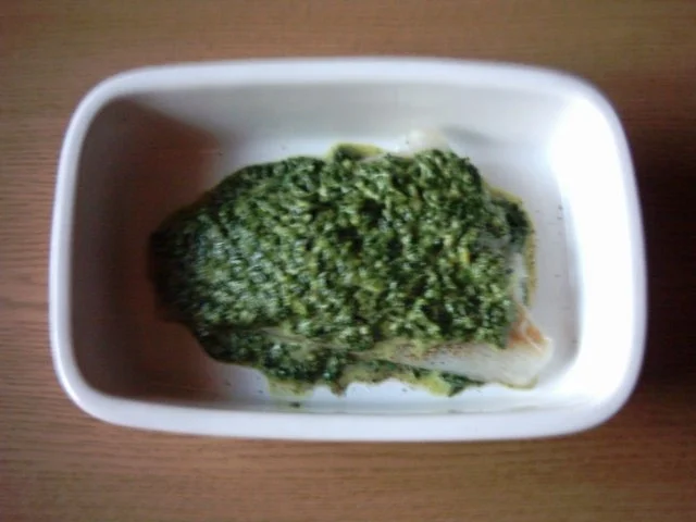 Rezept: Kabeljau im Spinatbettchen Bild Nr. 4 Kabeljau im Spinatbettchen - Rezept - Bild Nr. 4